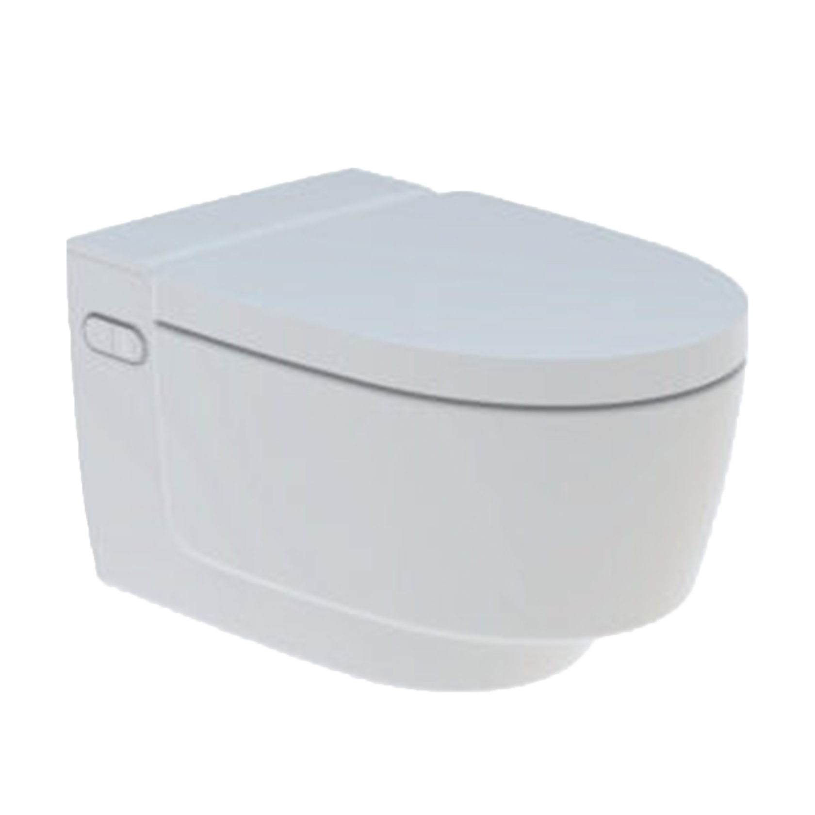 Geberit | AquaClean | Mera | Comfort | Douche-WC |&nbsp; Met geurafzuiging en warme luchtdroging | Met ladydouche en Softclosezitting | Glanswit