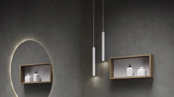 LoooX | Light Collection | Hanglamp | 25&40cm | Set van 2 | LED | Matzwart