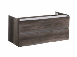 Trendline | Wastafelonderkast | Met greep lijst | Corpus kleur | 140x47x52cm | Kasteel Eik