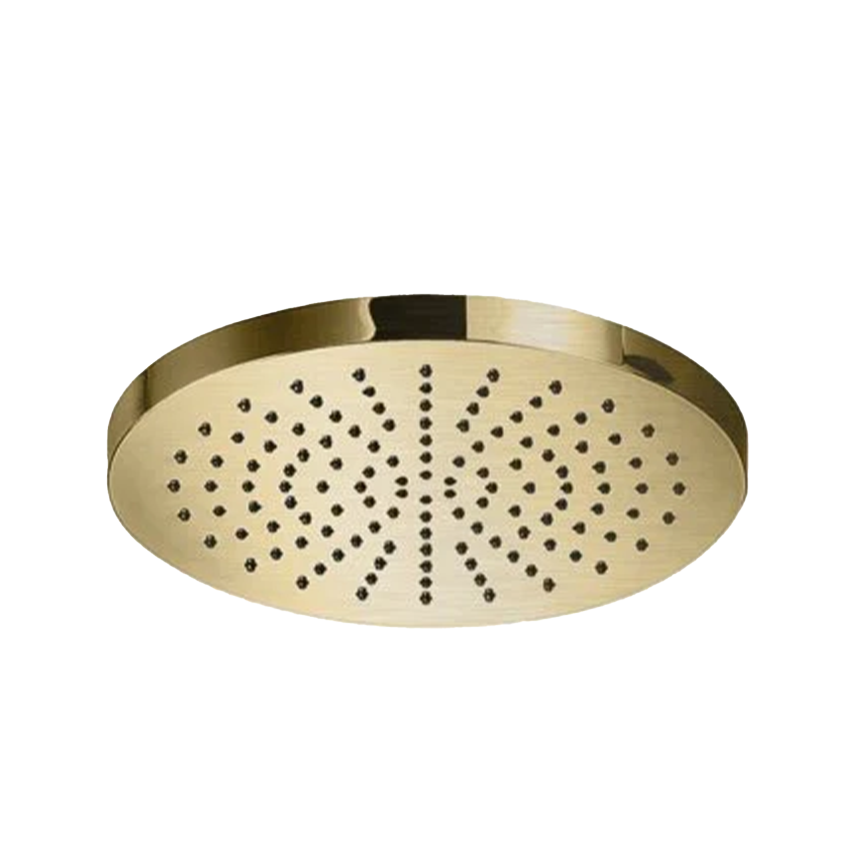 Hotbath | Mate | Hoofddouche 20cm | Rond | Geborsteld Messing PVD