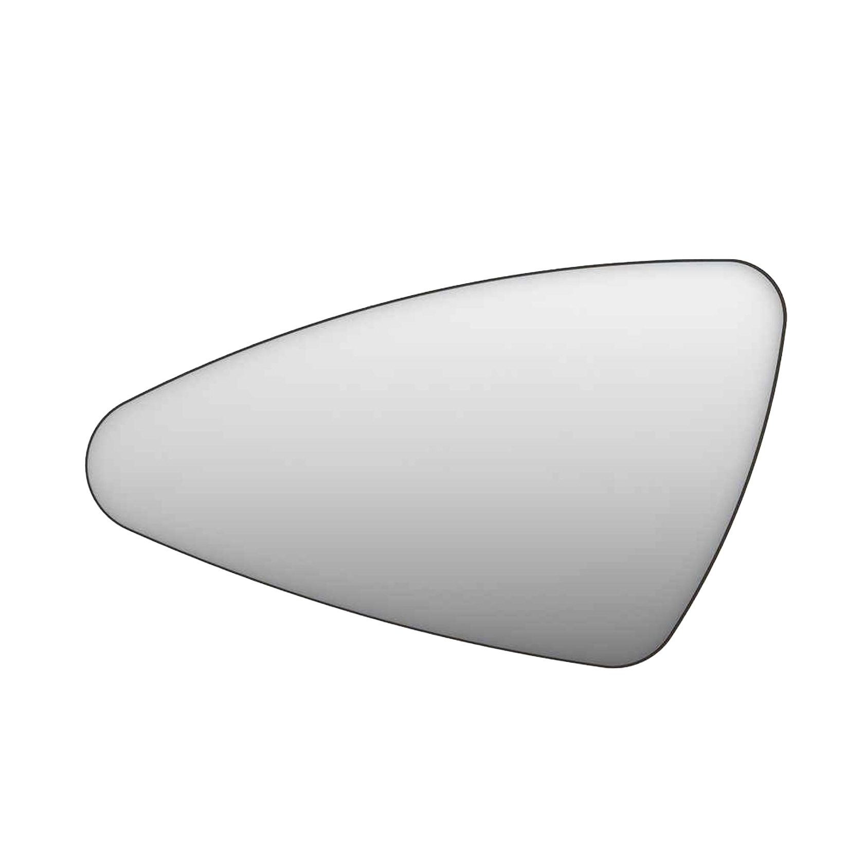 INK | SP23 | Badkamerspiegel | 120x70cm | Op frame met indirecte LED rondom | Linker versie | Matzwart