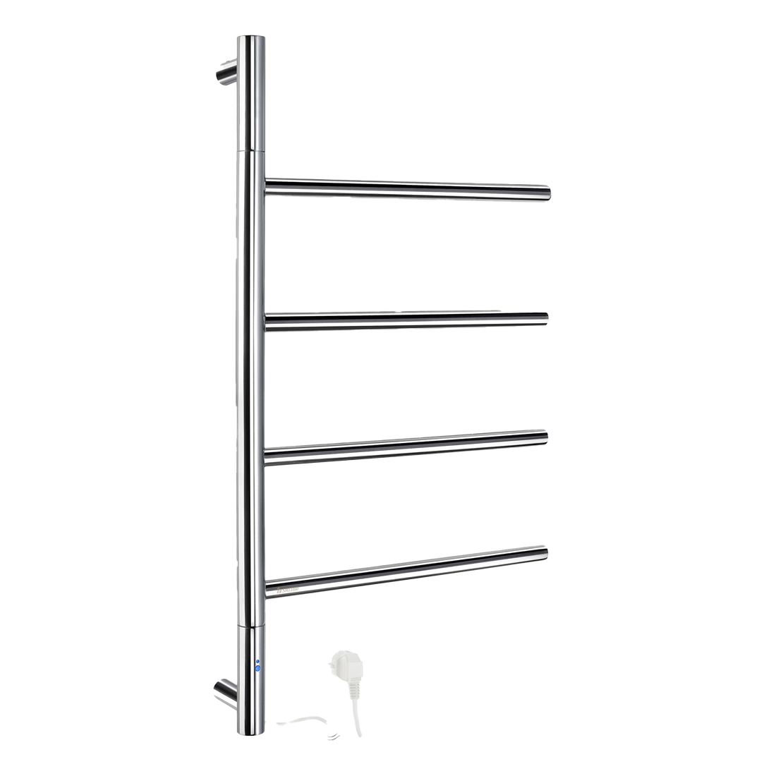 Smedbo | Dry | Handdoekradiator | Met montageset | 40.3x77.7x8.7cm | Ophangen | RVS Gepolijst Edelstaal