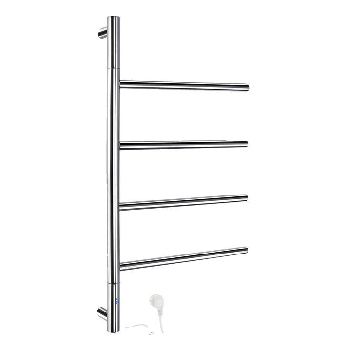 Smedbo | Dry | Handdoekradiator | Met montageset | 40.3x77.7x8.7cm | Ophangen | RVS Gepolijst Edelstaal