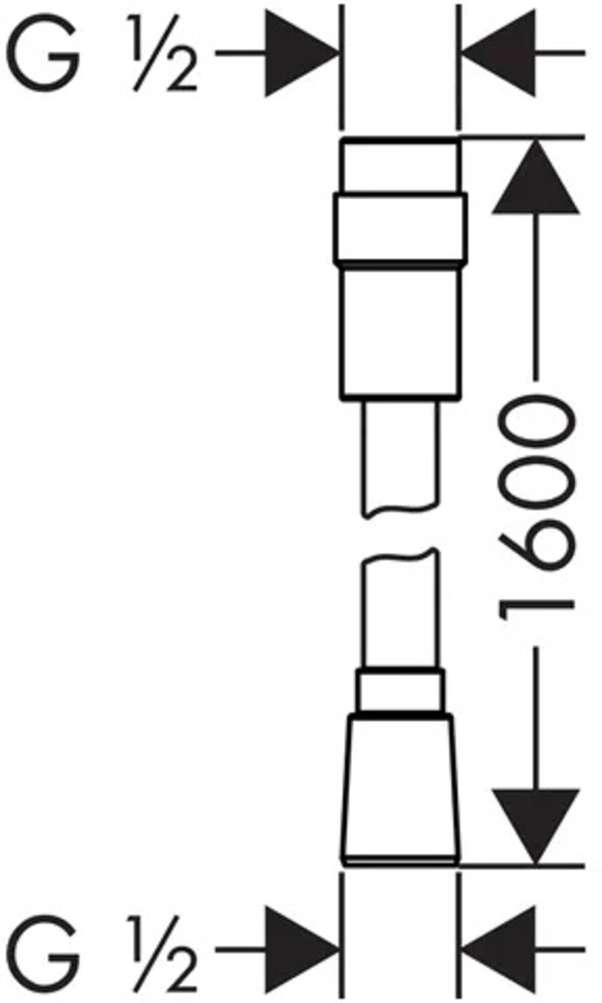 Duravit | Toebehoren | Doucheslang | 1.6m | Brons Geborsteld
