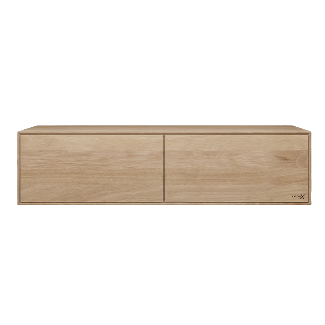 LoooX | Wood Collection | Wood wastafelonderbouw | Met 2 laden | 120x30x46cm | Eiken Old grey