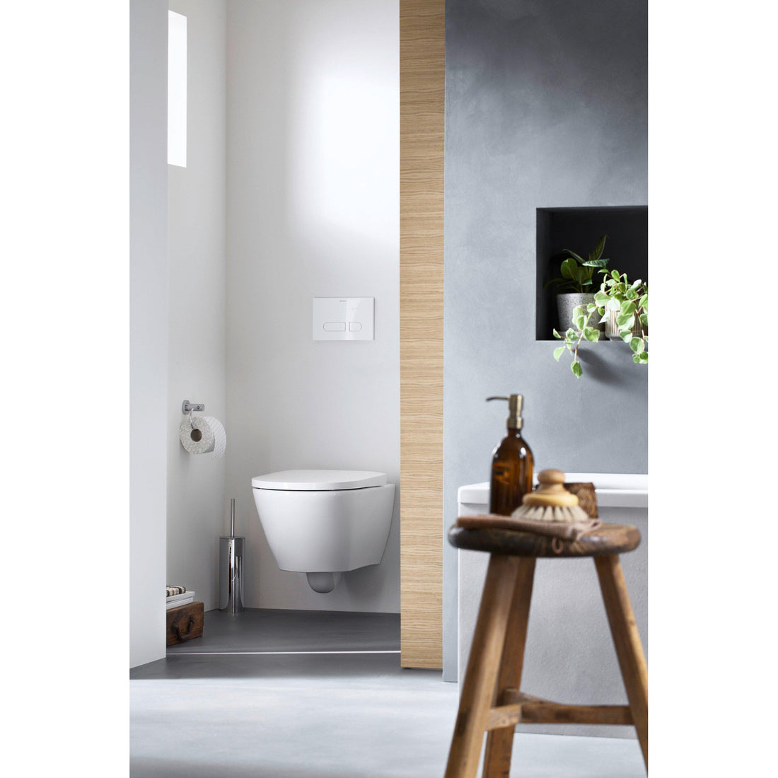 Duravit | D-Neo | Wandtoilet | met zitting 37x54x40cm | Wit Hoogglans