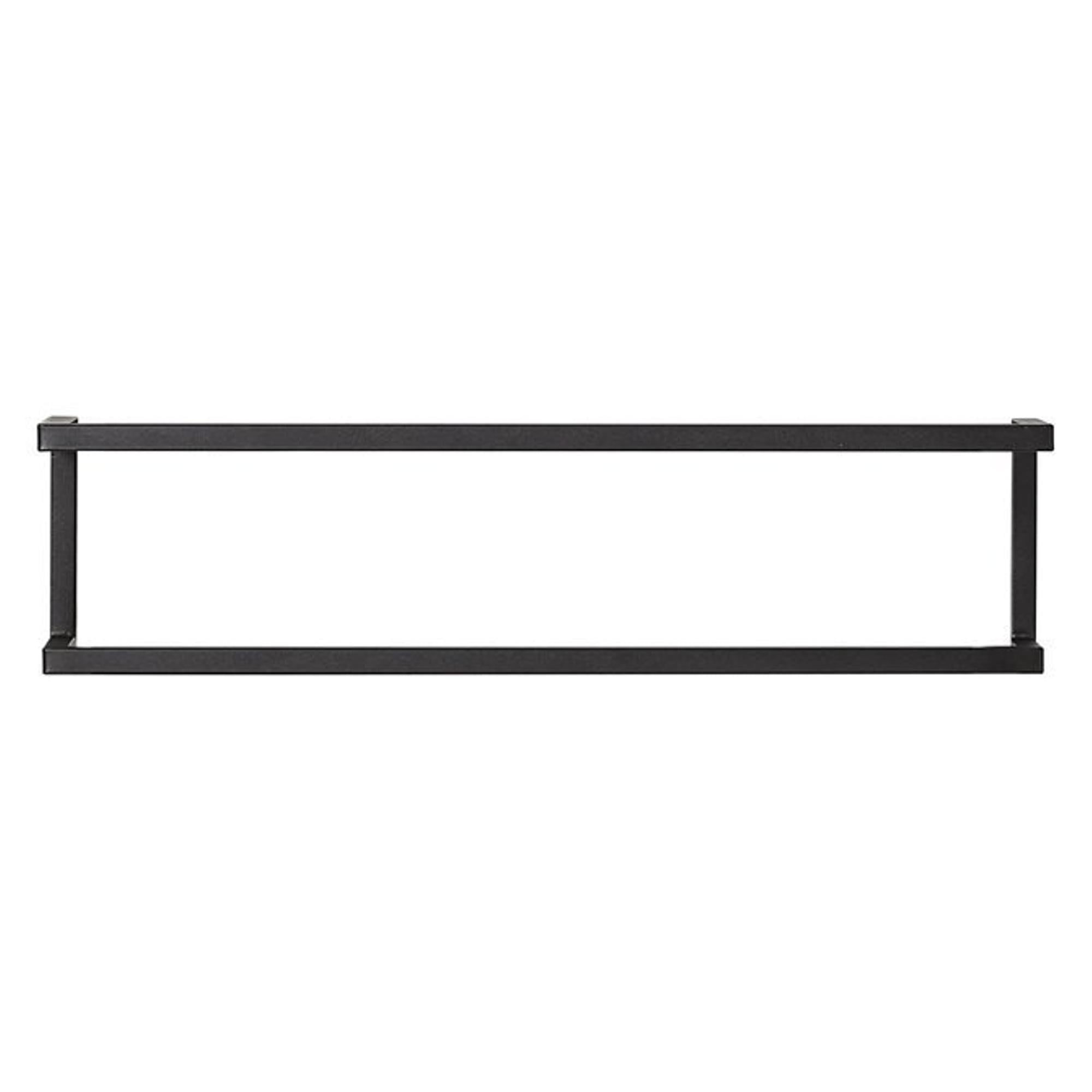 Sealskin | Carre | Handdoekrek | Wand | Compact | 48x12x12cm | Matzwart