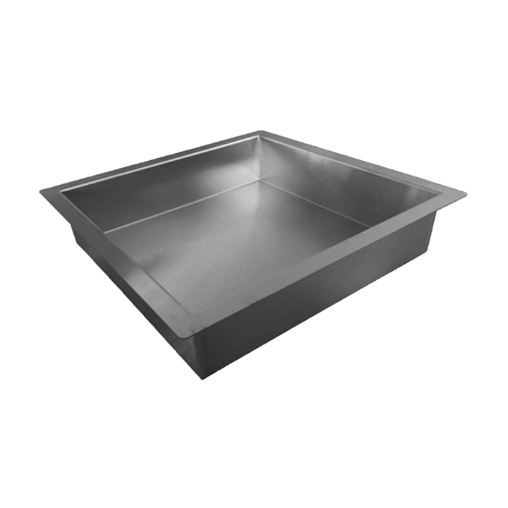 Dolphin | Demis | Inbouw Wandnis | Gunmetal | 30x30x7cm