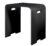 Xenz Solid Surface Design krukje zwart mat, 400*300*430 mm
