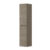 INK Badkamerkast – 35x37x169cm – 2 deuren – links en rechtsdraaiend – greeploos – houten keerlijst – MFC Greige eiken