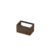 INK Fineer Wastafelonderkast – 70x45x40cm – 1 lade – greeploos – houten keerlijst – MDF Fineer Chocolate